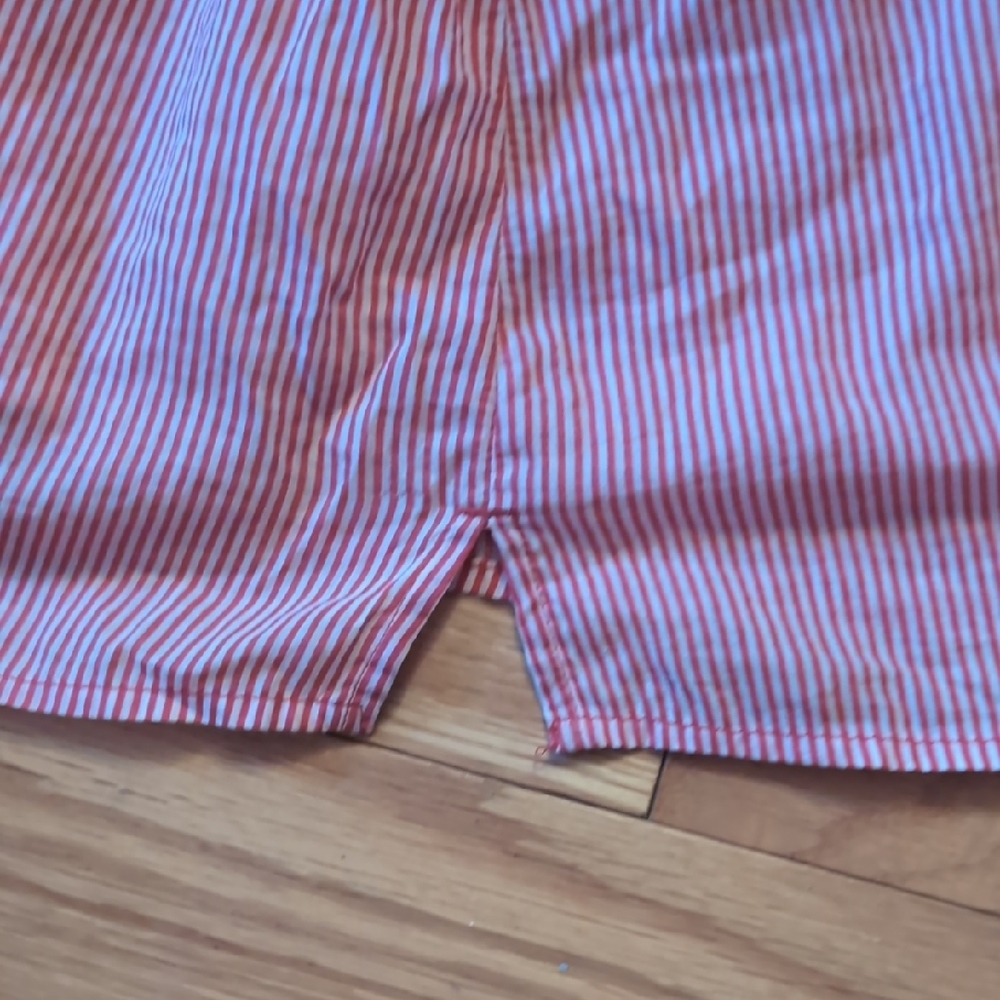 H&M Red and White Ruffle Blouse - Picture 5 of 7